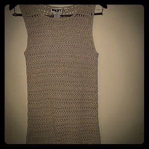 DKNY crochet top