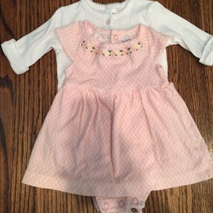 Carter's dress and matching cardigan