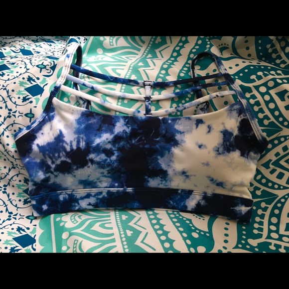 Betsey Johnson Other - Betsy Johnson Tye Dye Sports Bra/Bralette