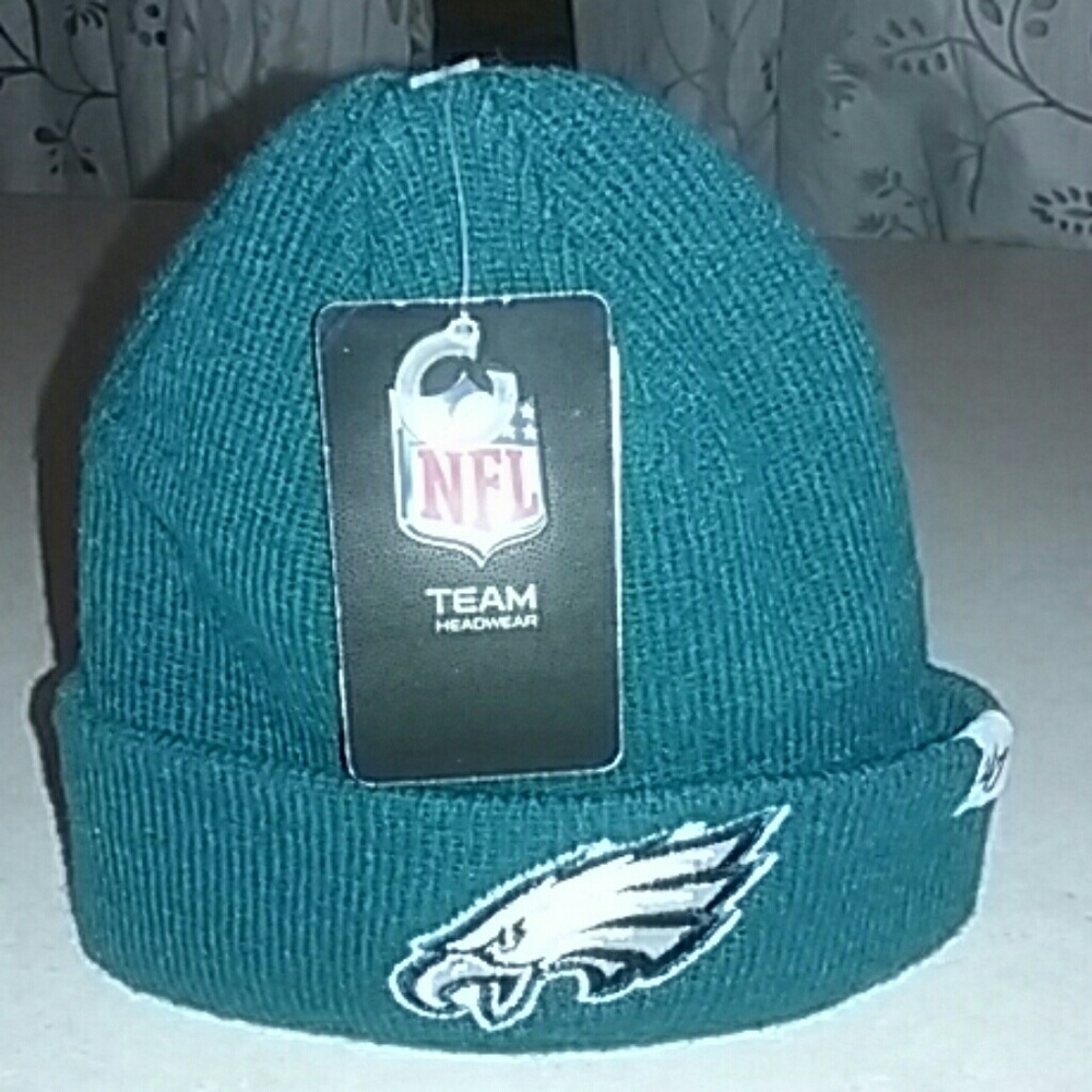 Infant Eagles NFL knit beanie winter hat one size