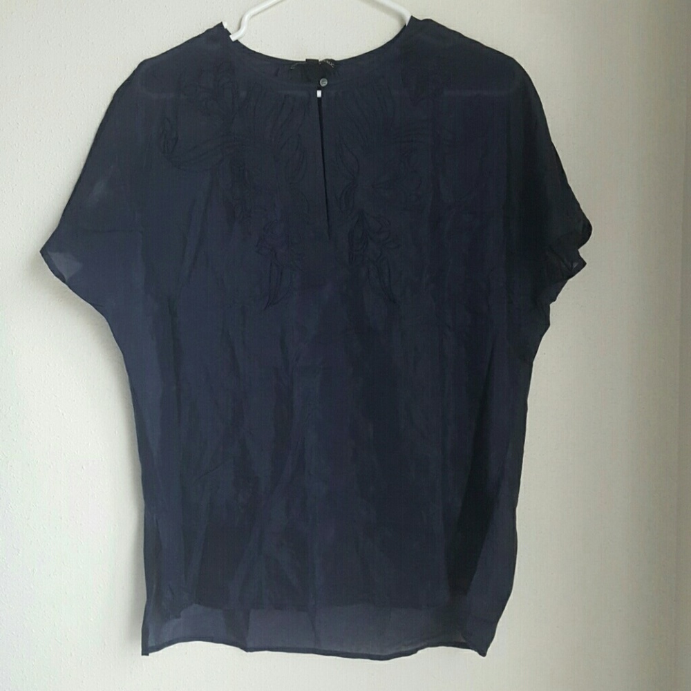 BR Navy Deep Blouse