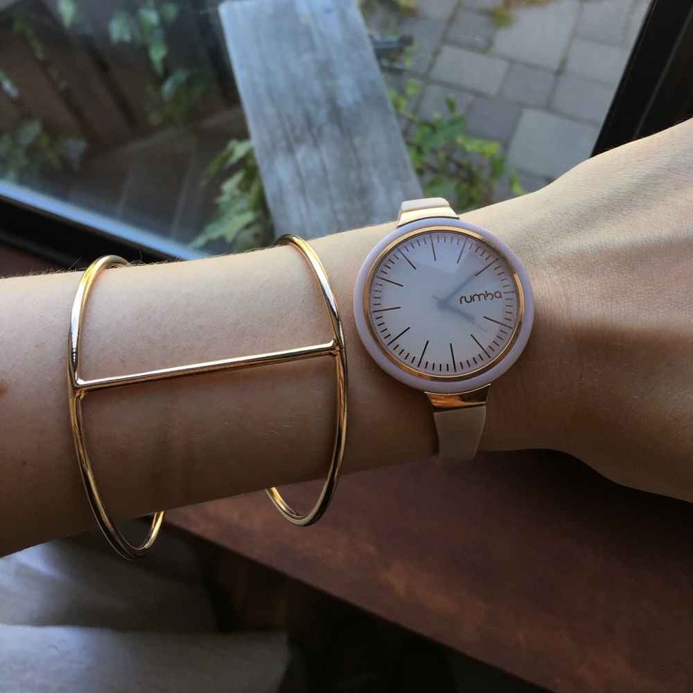 🍉NWOT Rumba Rose Gold Watch