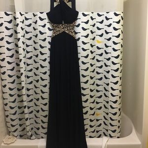 Woman's prom dress