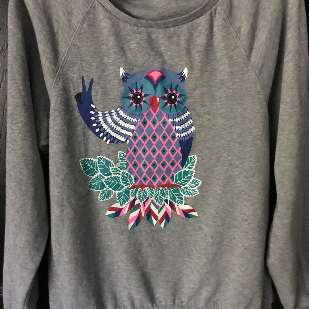 Gray Owl Sweatshirt
