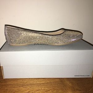 Kenneth Cole Glitter Flats