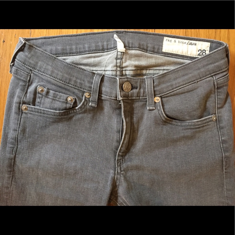 Rag & Bone grey SKINNY jeans