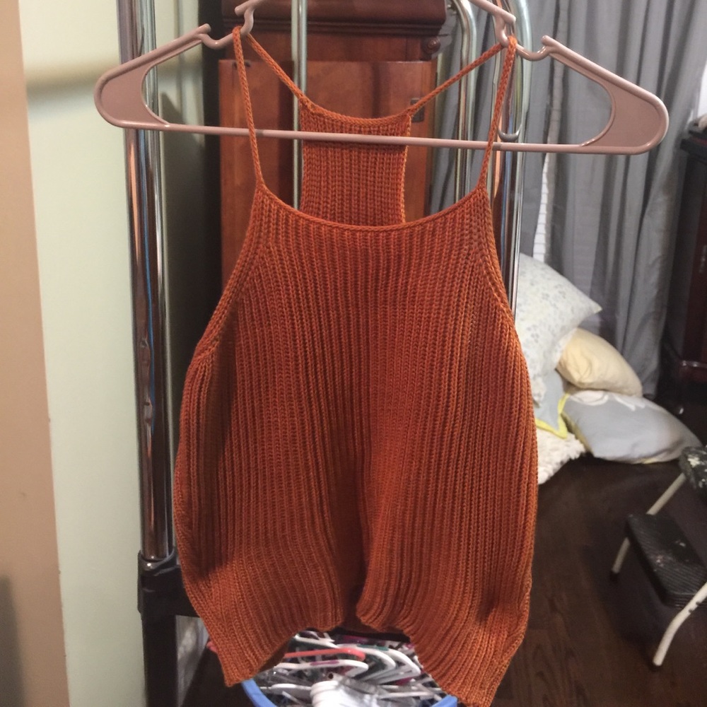 Sweater Tank Top