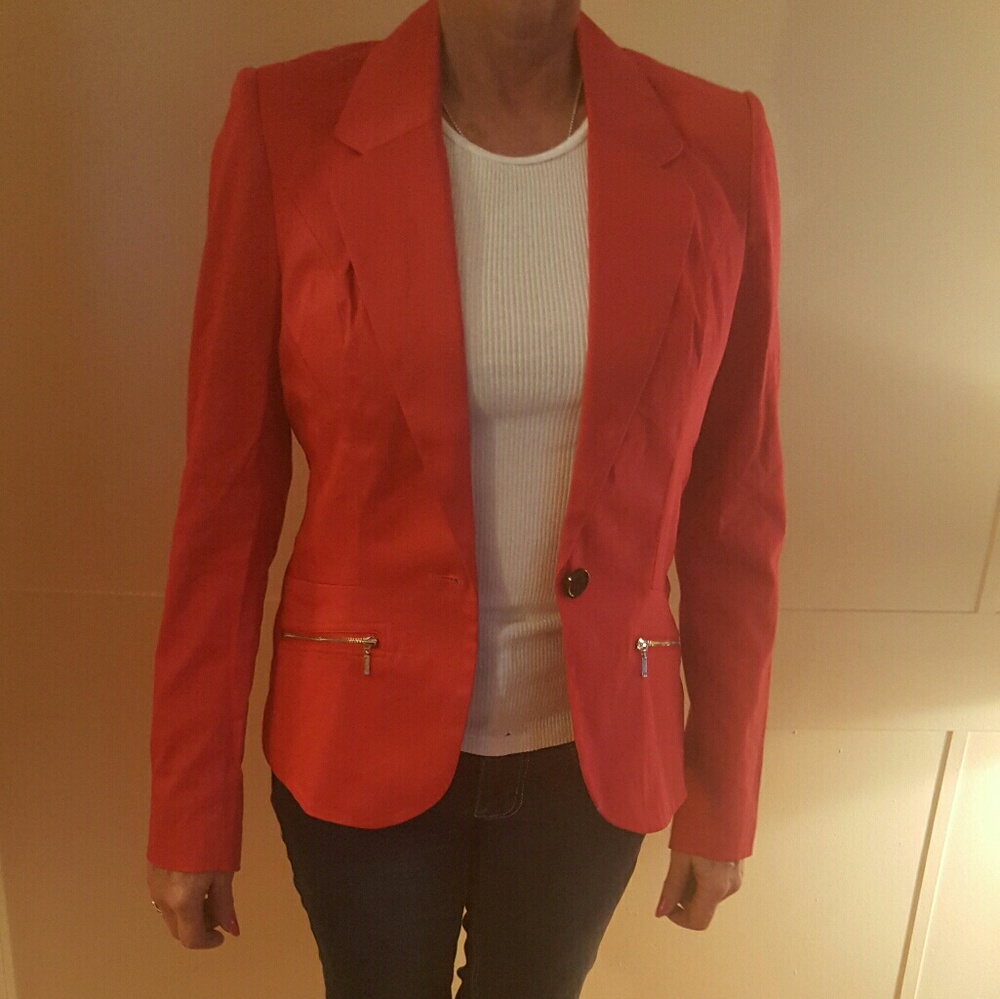 red Venus blazer