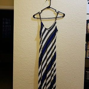 Stripe Maxi Dress