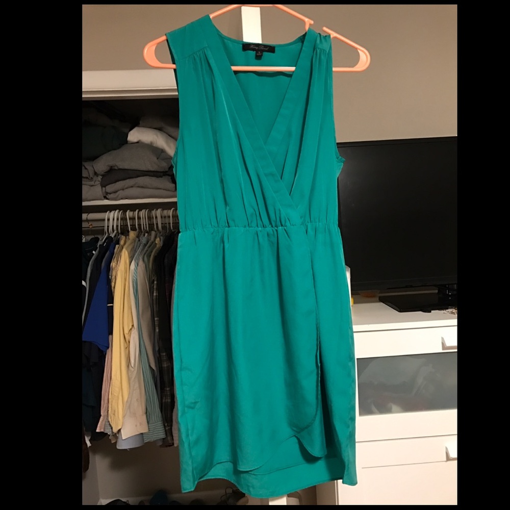 Teal dress