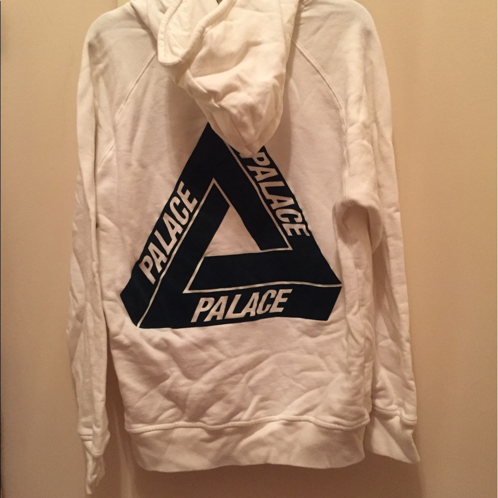 Palace flocka hoodie