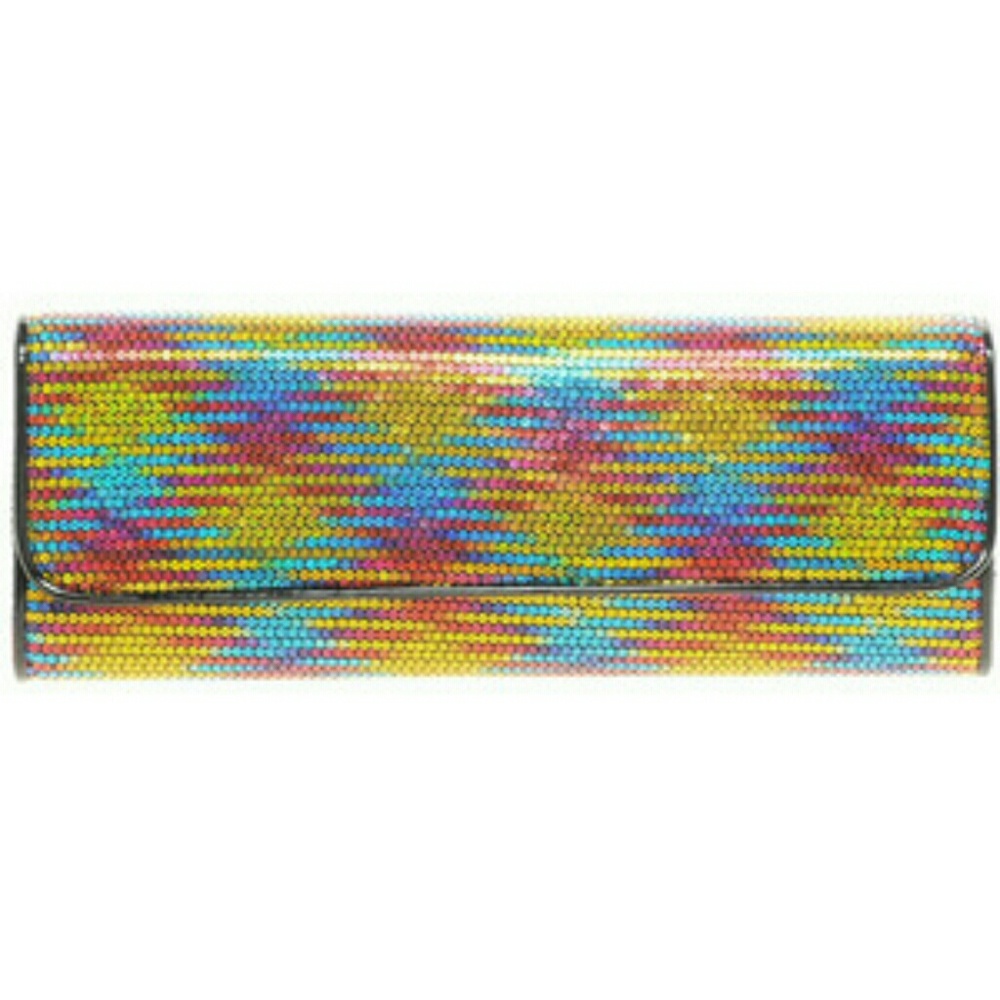 ALDO Holvey Multi Colored Sequin Clutch Bag