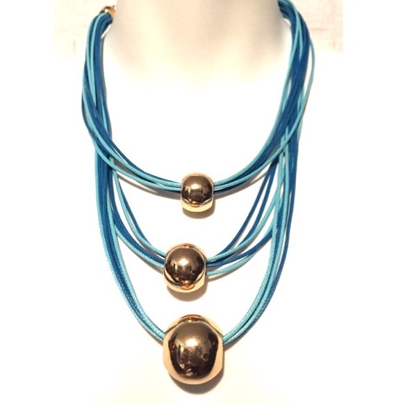 Jewelry - Baby Blue Fashion Necklace Jewelry - Baby Blue Fashion Necklace