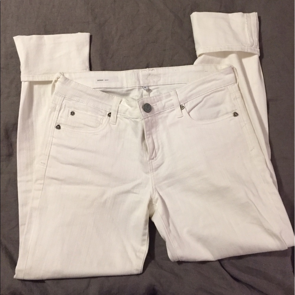 Kut From The Cloth White Skinny Jeans sz 6