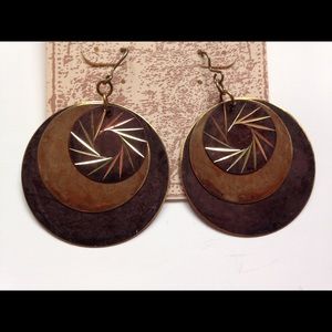 Brown Drop/Dangle Earrings (NEW)