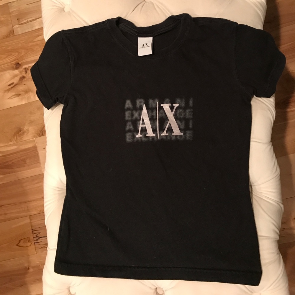 Armani Exchange black shirt XS