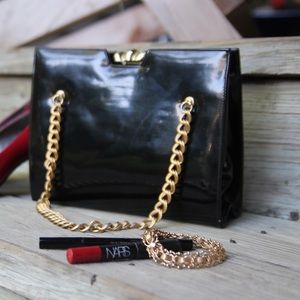 Vintage 60s Patent Leather Purse