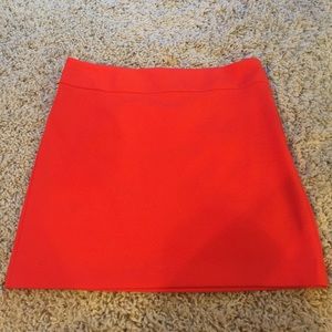 NWT Banana Republic Orange Mini Skirt - size 12P