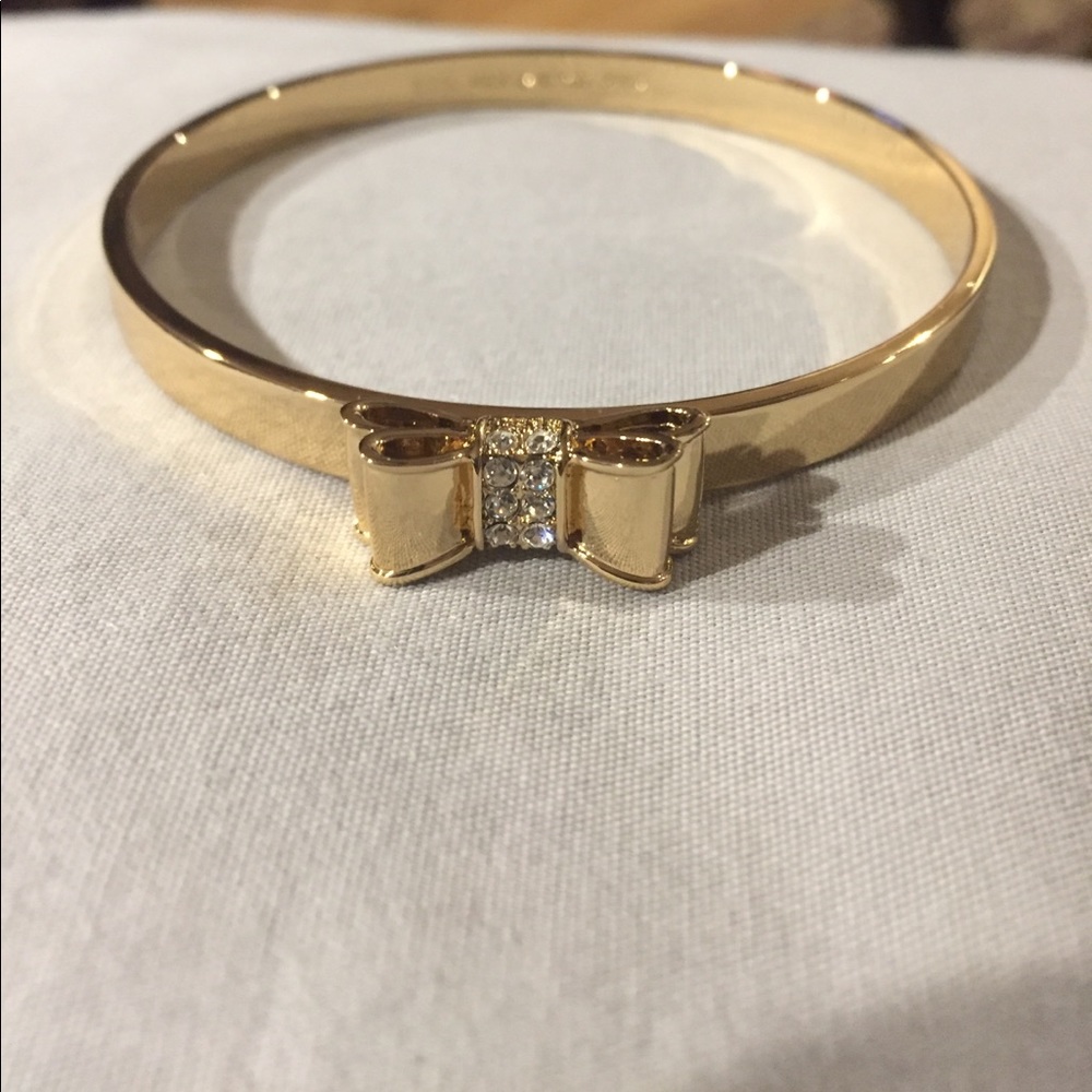 Kate spade gold bow bangle