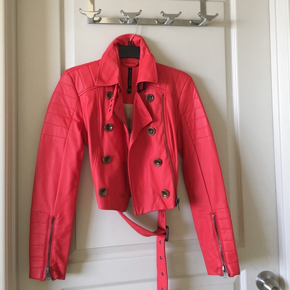 Red Leather Jacket