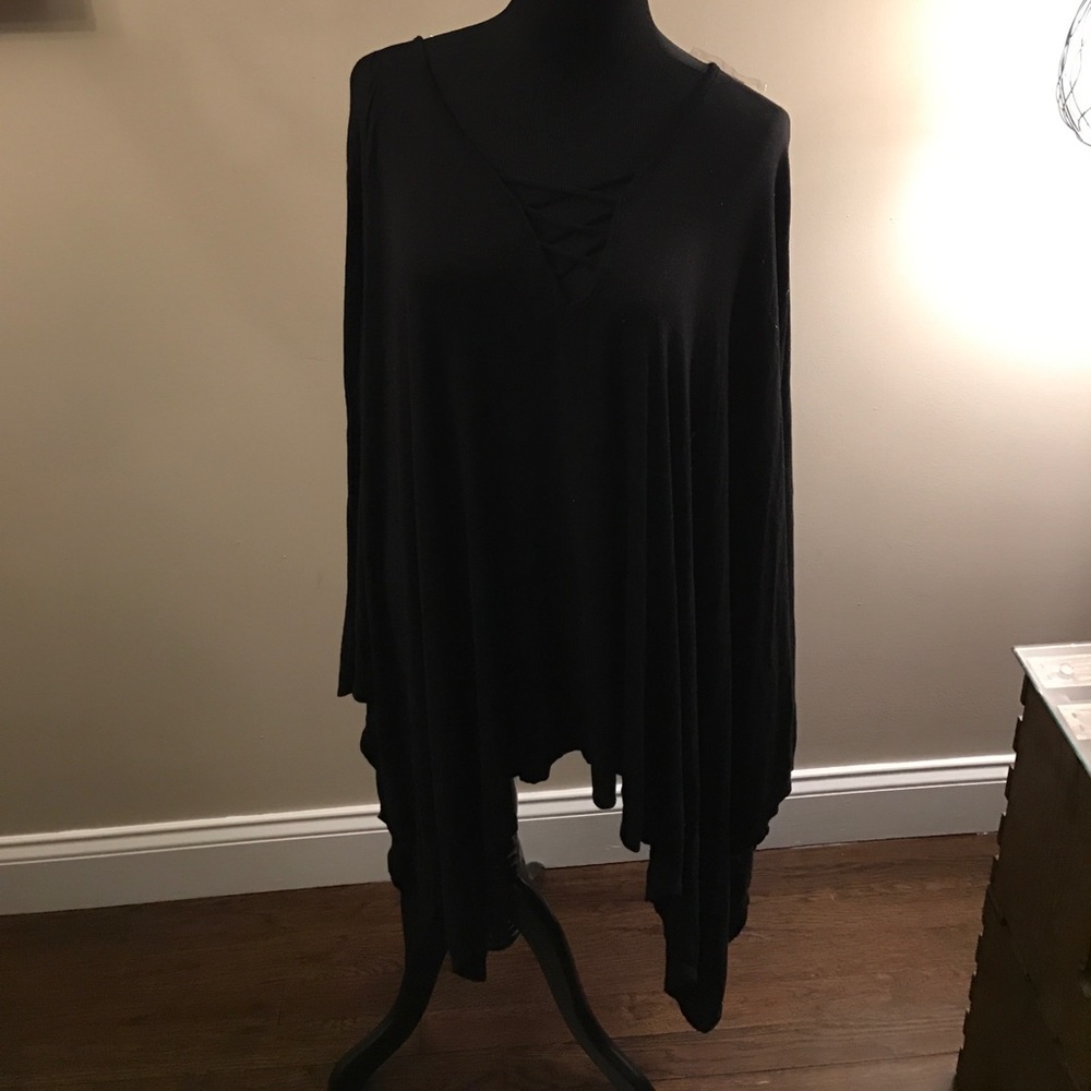 Black poncho