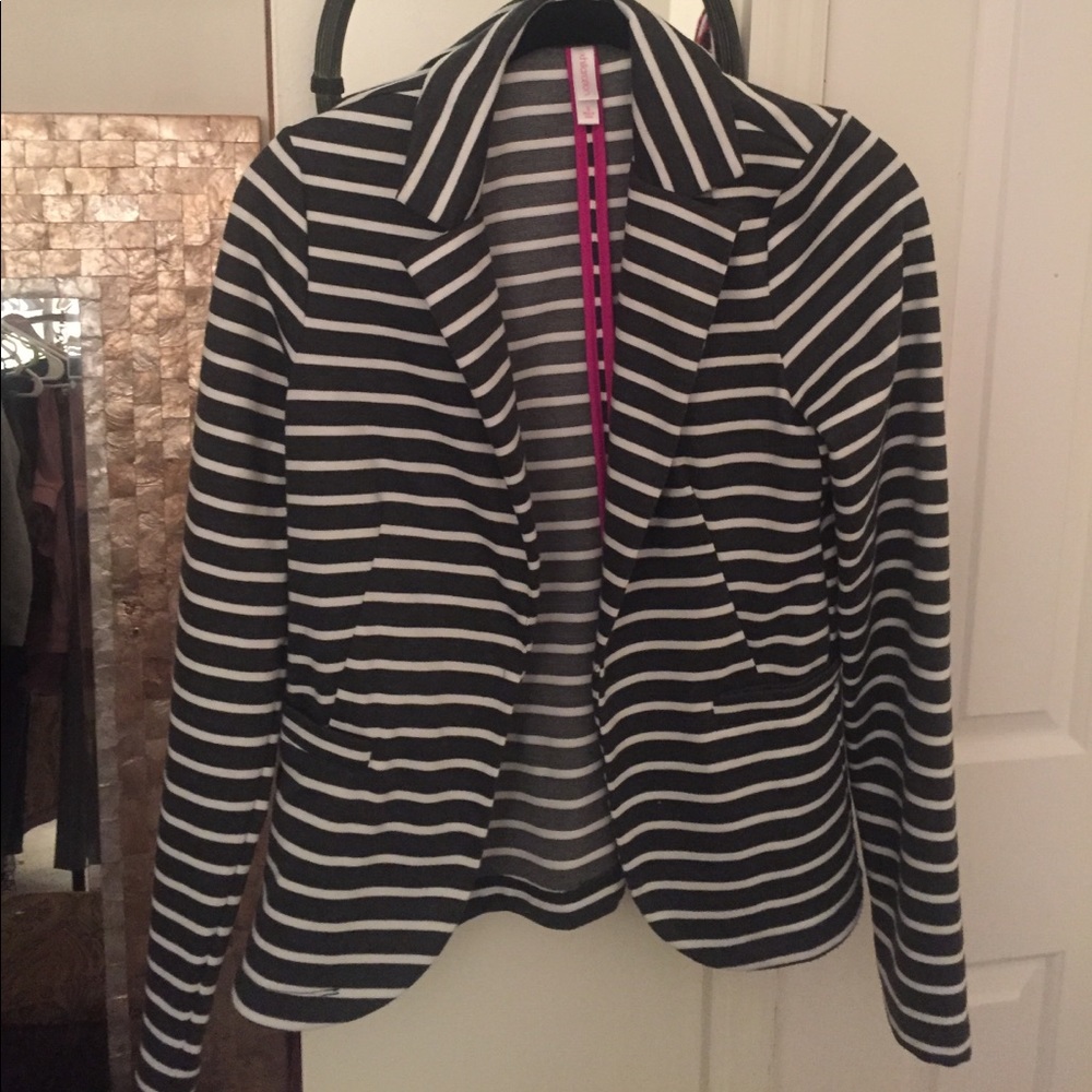 Xhilaration Striped Blazer