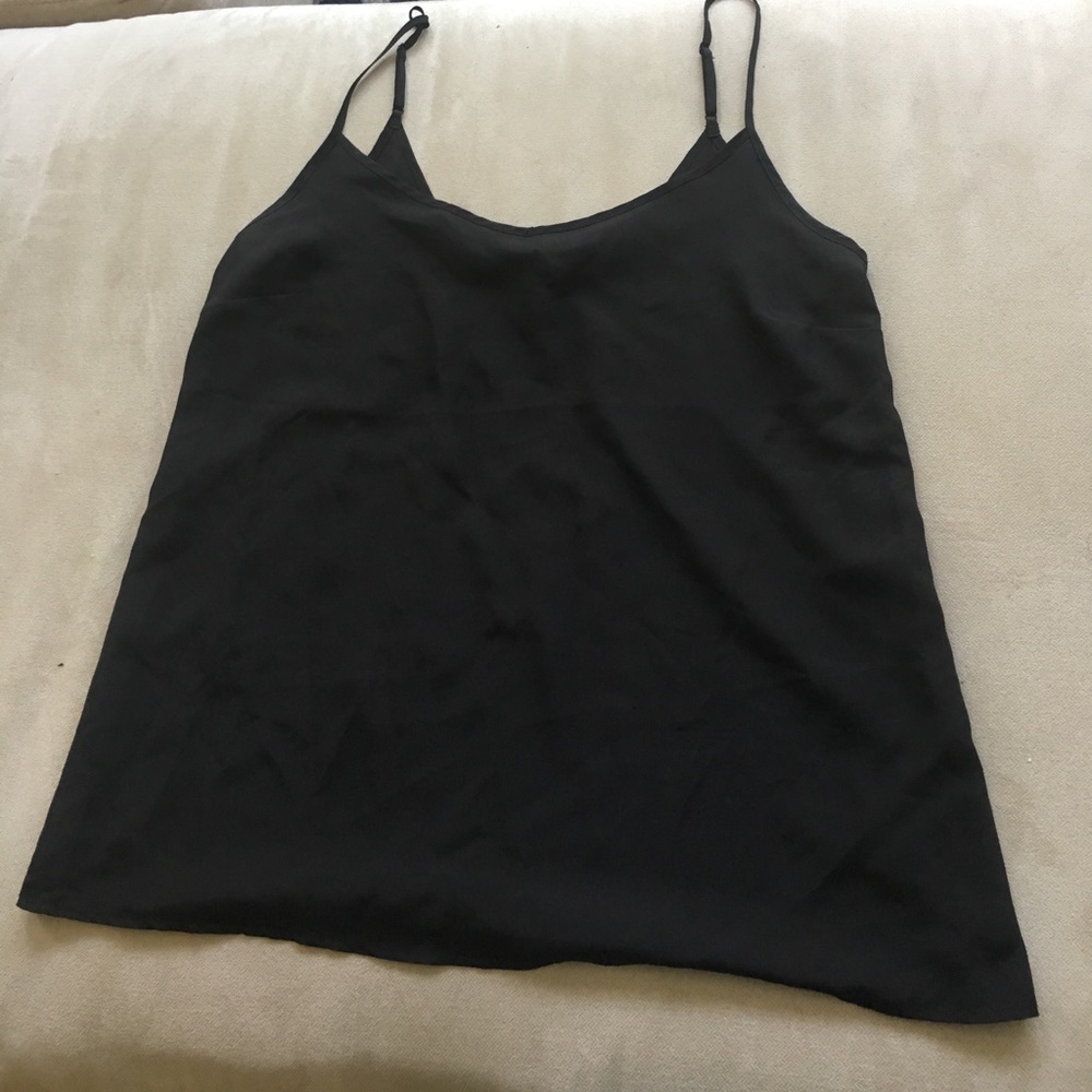 Black polyester cami
