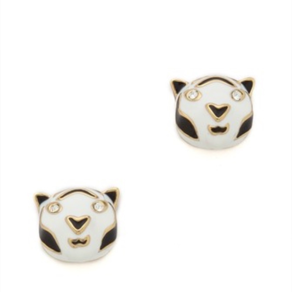 ♠️Kate Spade♠️ white Tiger earrings