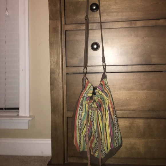 Multi colored side bag - Picture 3 of 3