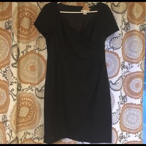 Banana Republic Short Sleeve Sode Wrap Dress - 12P