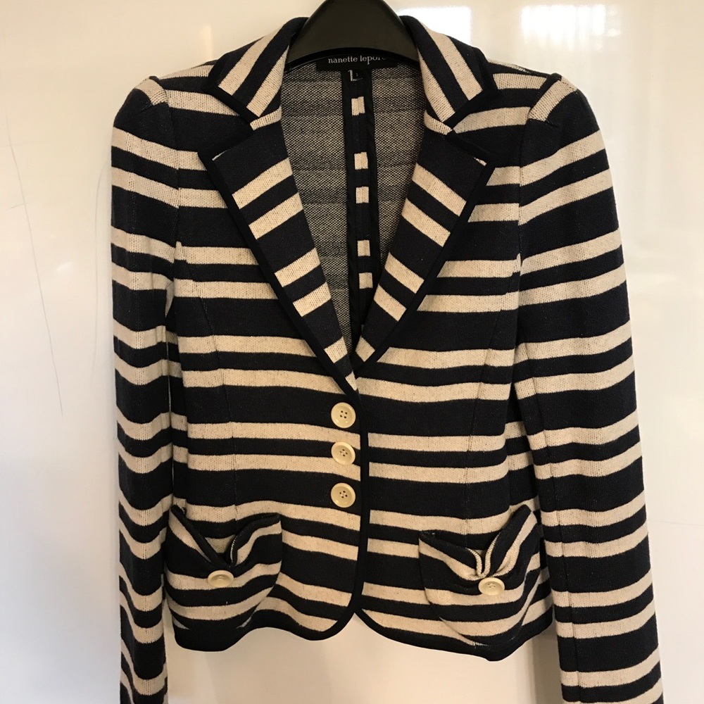 Striped blazer