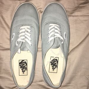 LIGHT GRAY VANS