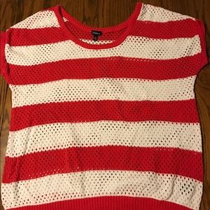 Short sleeve sweater