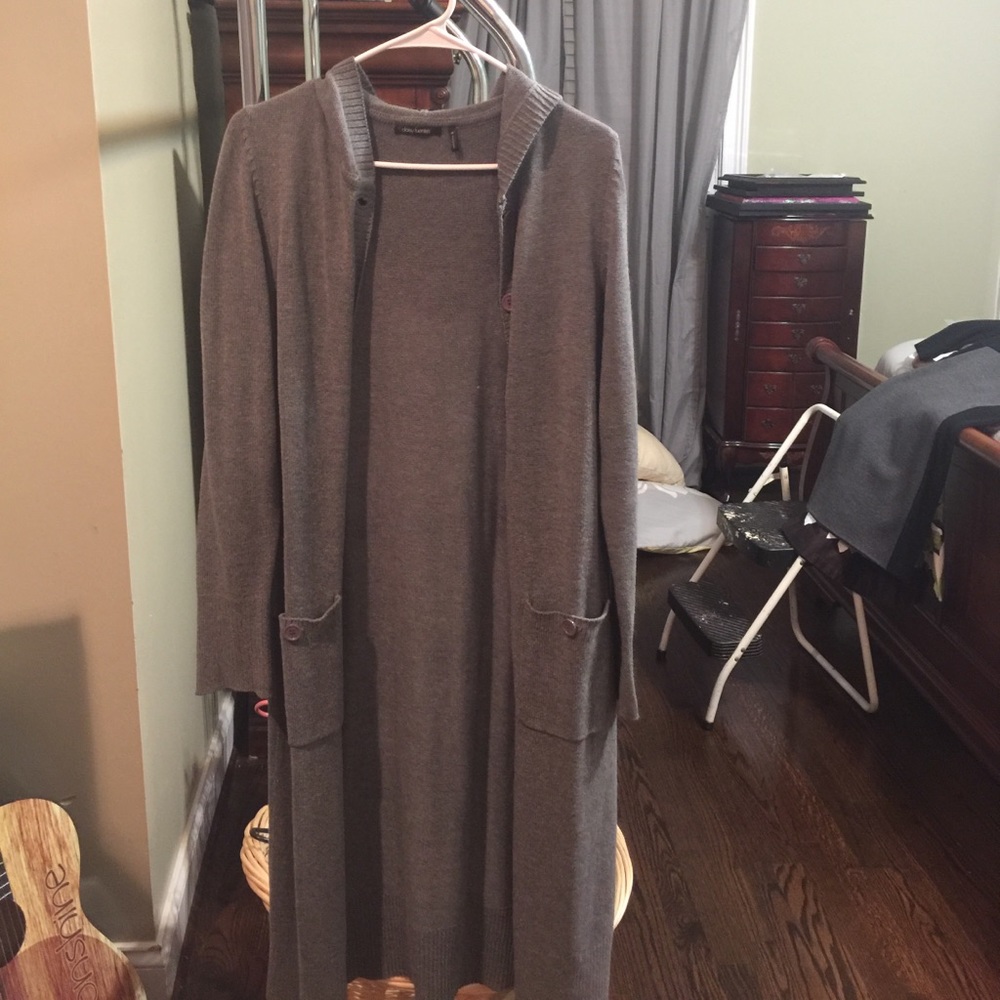 Ankle Length Sweater Coat