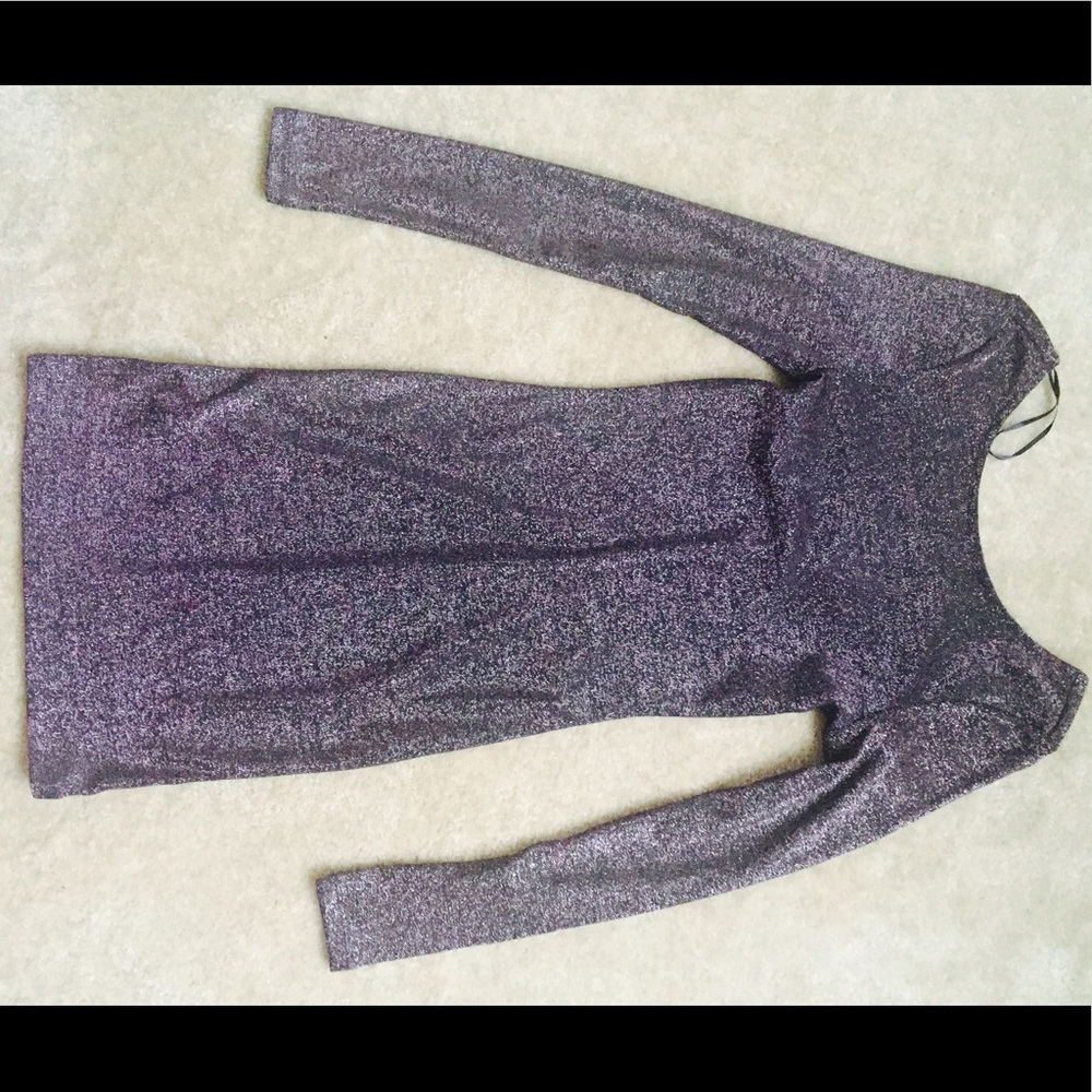 Never worn Dark Purple Sparkly Dress