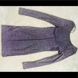 Never worn Dark Purple Sparkly Dress