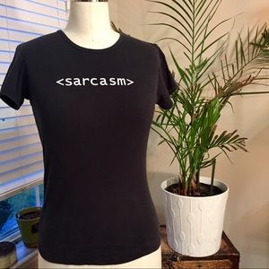 Insert Sarcasm tee