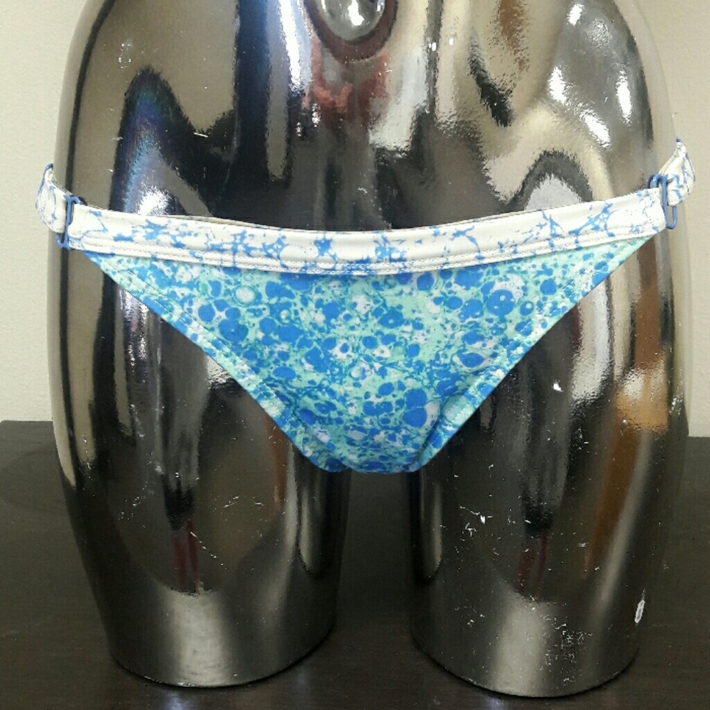 RVCA Warped Moderate Coverage Bikini Bottom
