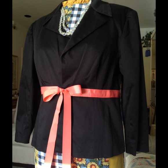 GIFTED Jonathan Martin Black Jacket with Apricot - Picture 3 of 8