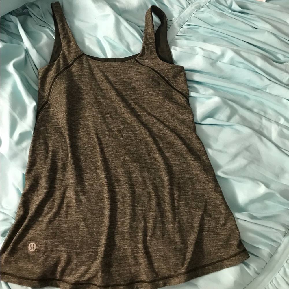 Lululemon Olive Tank Top