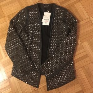 Zara studded jacket