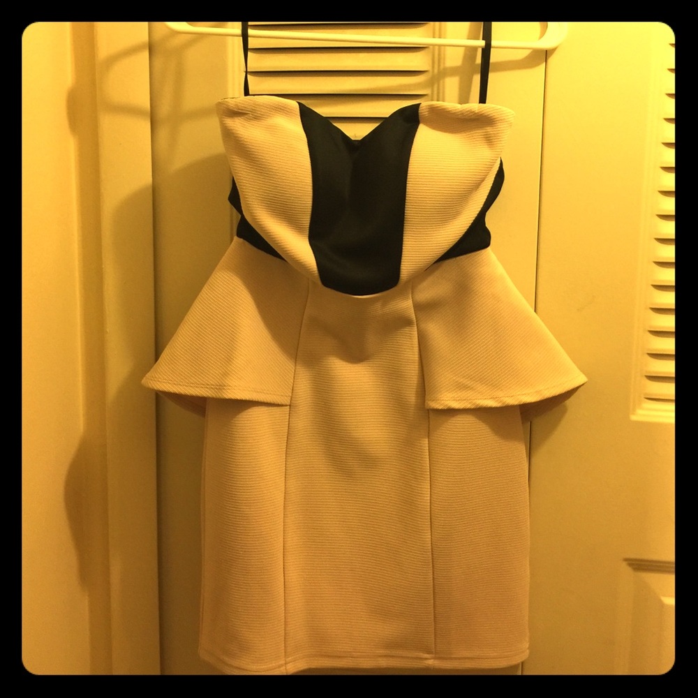 Peplum dress