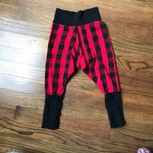 Buffalo Check Print Harem Pants 6-12 M