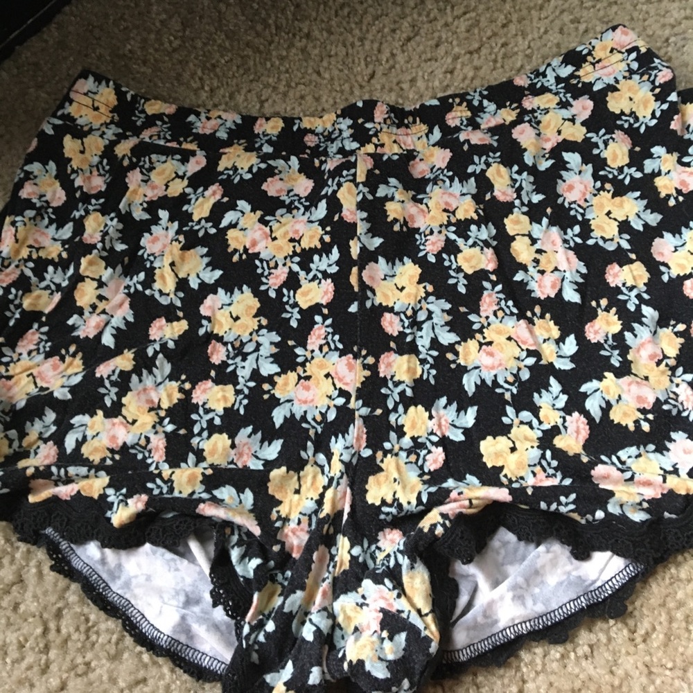 Floral Soft Shorts
