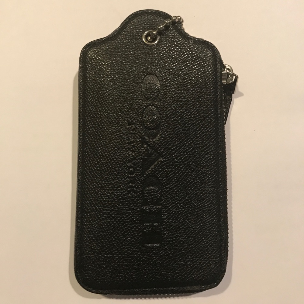Coach zip pouch