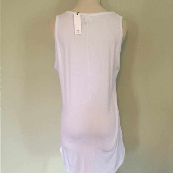 🆕 [A Ruby] White Layering Active Tank Sz: L NWT! - Picture 3 of 5