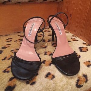 Strappy Black Charles David Heels