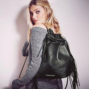 Victoria's Secret Fringe Sling Backpack