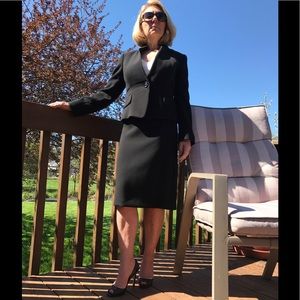 Talbot Petites Double Weave Jacket / Pencil Skirt