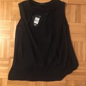 Derek Lam Navy Blouse